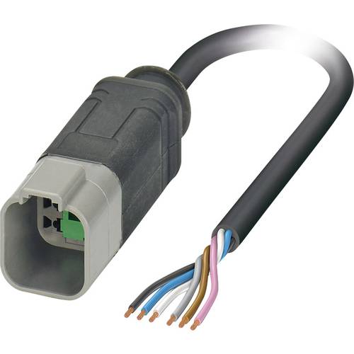 Phoenix Contact 1415030 Sensor-/Aktor-Steckverbinder, konfektioniert Stecker, gerade 1.50 m Polzahl Sensoren: 6 1 St.