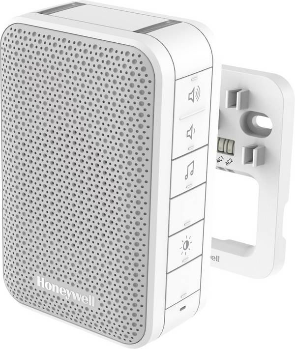 Honeywell Home DW313S Gong 6 V (max) 84 dBA Weiß, Grau