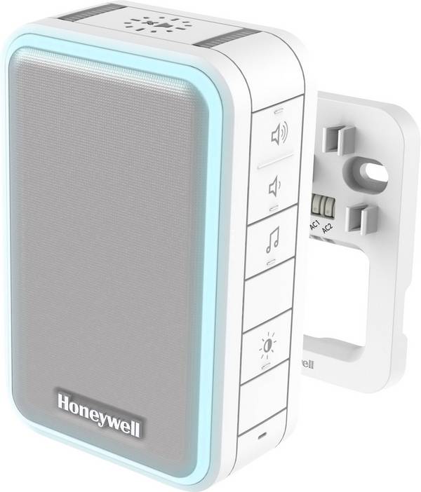 Honeywell Home DW315S Gong 8 - 12 V/AC 84 dBA Weiß, Grau