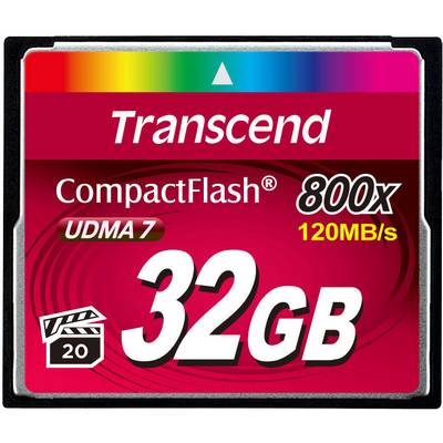 Transcend Premium 800x CF-Karte  32 GB 