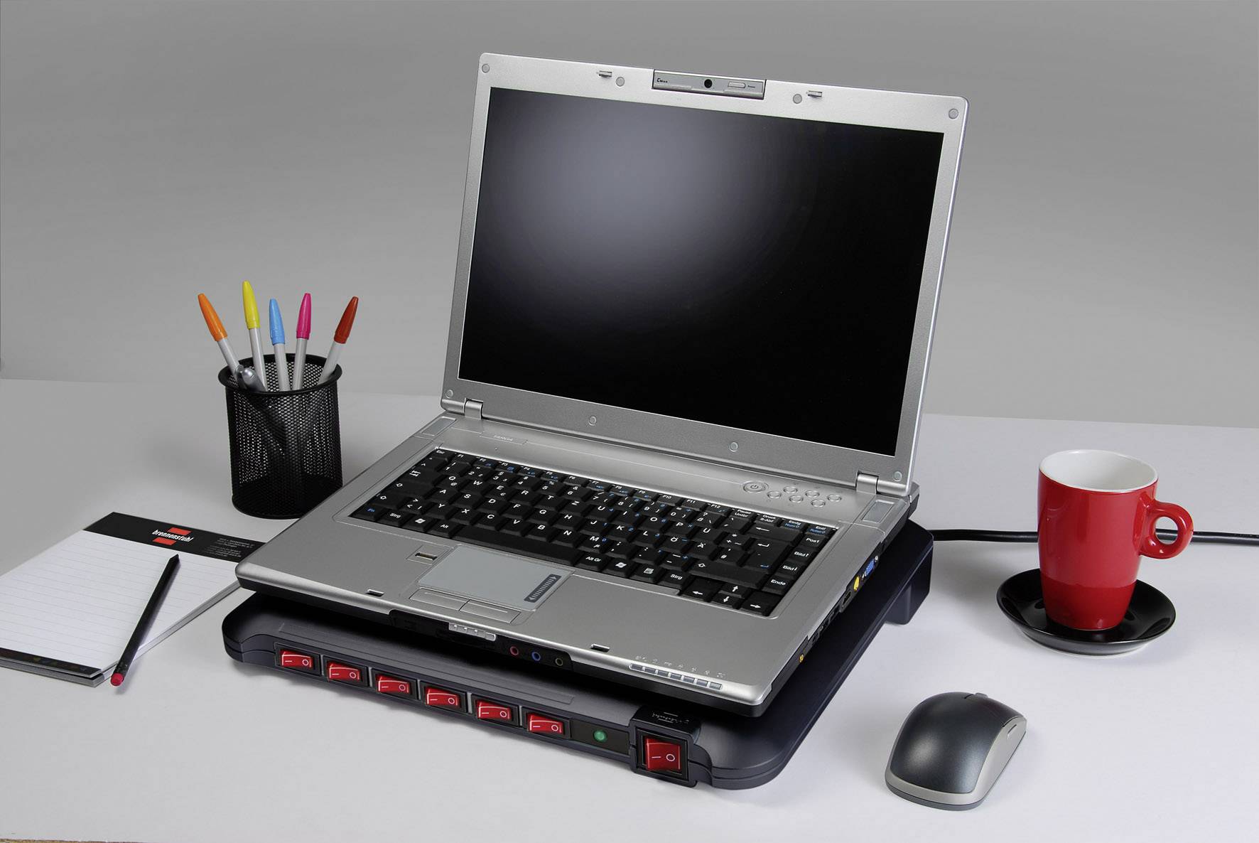 brennenstuhl Notebook-Ständer Power Manager, 6-fach-2