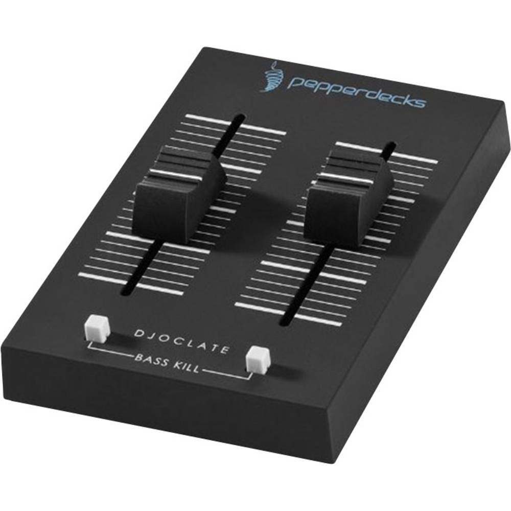 Pepperdecks DJoclate 2 kanaals audiomixer