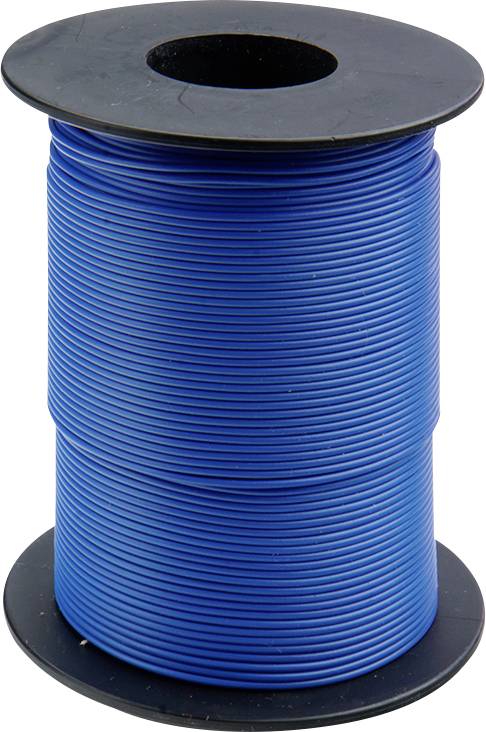 NONAME 119-12 Litze 1 x 0.14 mm² Blau 100 m