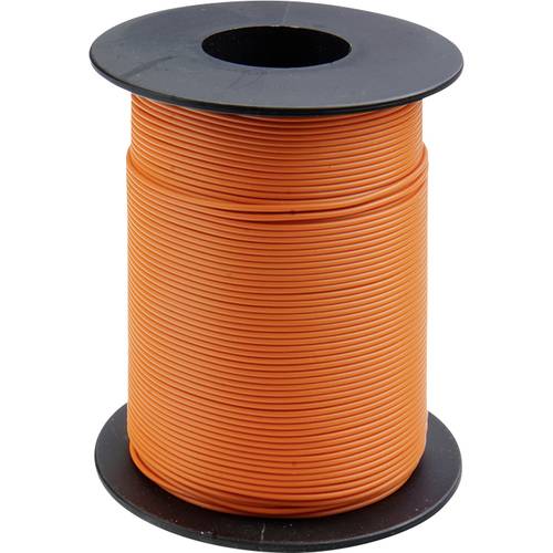 Donau Elektronik 119-17 Litze 1 x 0.14 mm² Orange 100 m