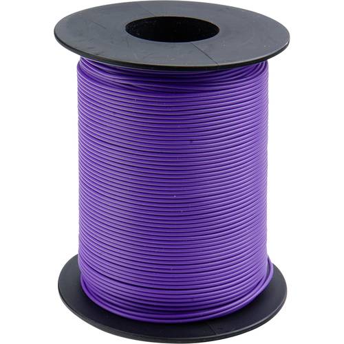 Donau Elektronik 119-16 Litze 1 x 0.14 mm² Violett 100 m