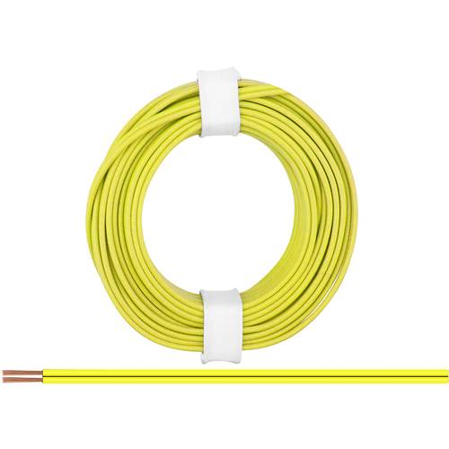 Donau Elektronik 218-33 Litze 2 x 0.14 mm² Gelb 5 m