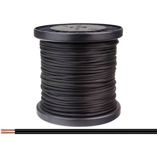 Thumbnail - Donau Elektronik 218-11-100 Litze 2 x 0.14 mm² Schwarz 100 m