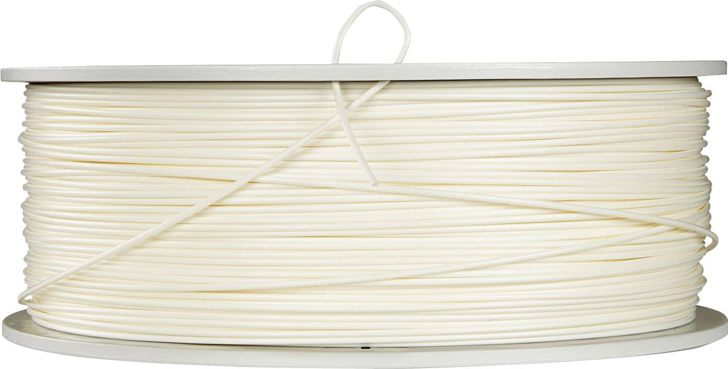 Verbatim 55011 Filament od ABS plastike Filament ABS 1.75 mm 1 kg Weiß 1 St.-1