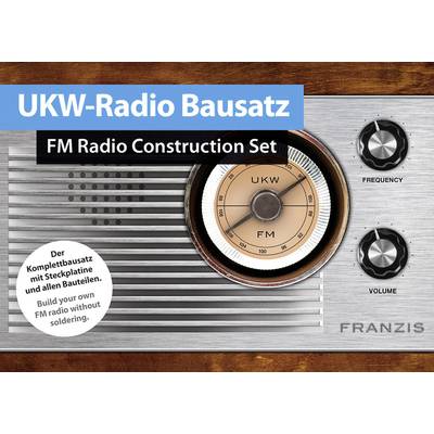 Franzis Verlag 65287 UKW-Radio  Retro-Radio ab 14 Jahre 