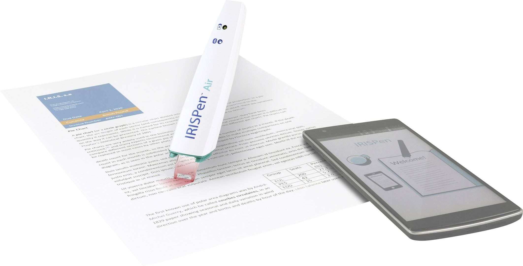 IRIS IRISPen Air 7 - Textleser - Bluetooth-0