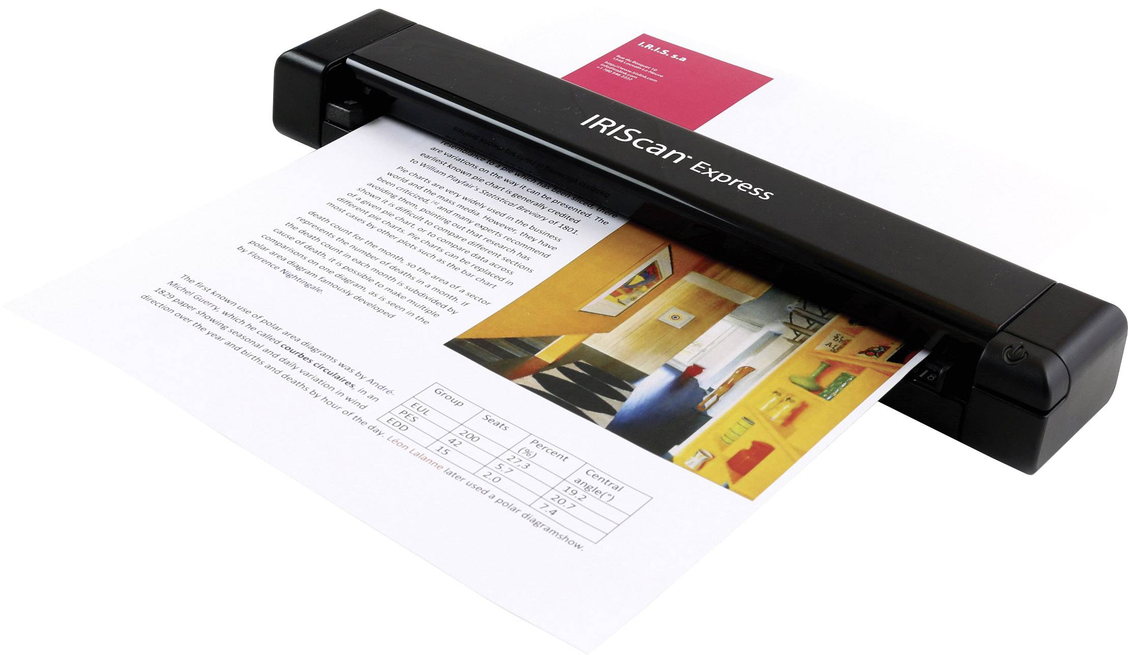 IRIScan™ Express 4 Dokumentenscanner A4 300 x 900 dpi USB