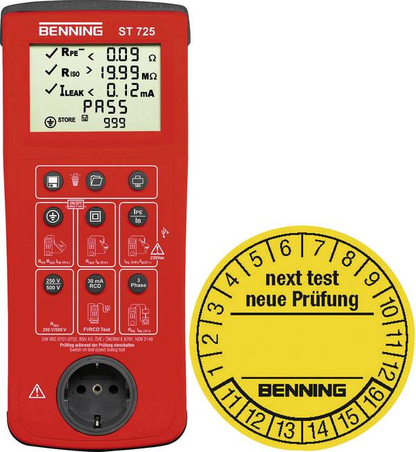 Benning 050316 Gerätetester-Set