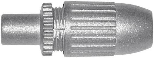 CONRAD Koax-Stecker-Guss Kabel-Durchmesser: 7 mm