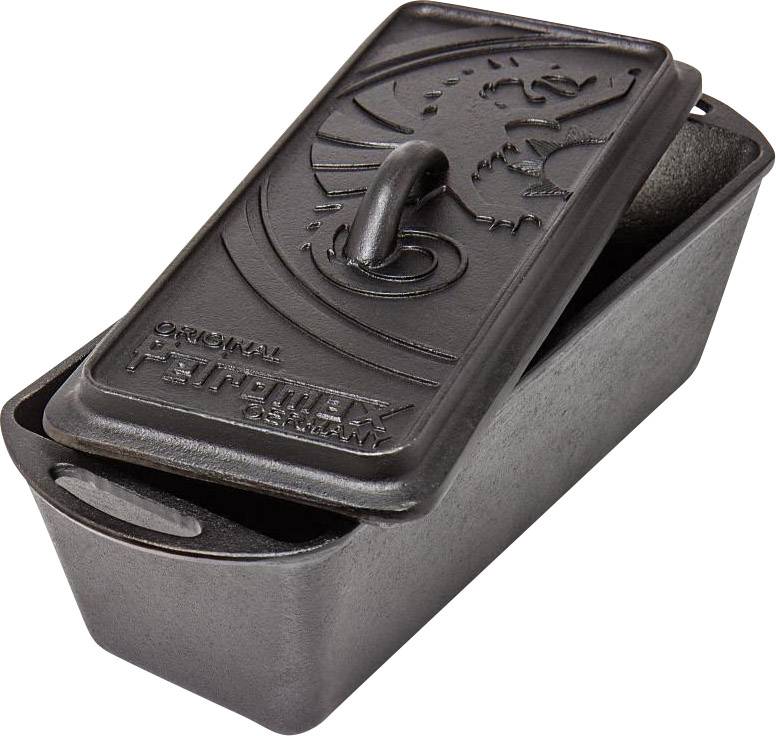 K4 - 2,4 l - Rechteckig - Eisenguss - Schwarz-0