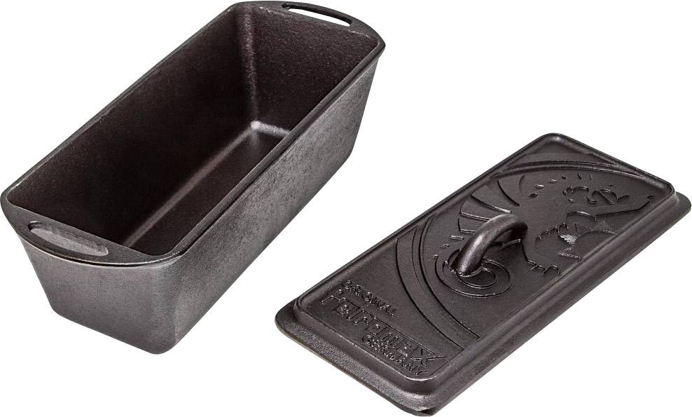 K4 - 2,4 l - Rechteckig - Eisenguss - Schwarz-1