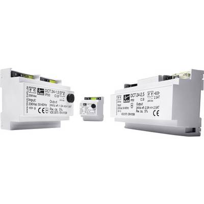 Zwei weiße elektrische Schaltgeräte mit technischen Spezifikationen und Markenlogos. Sie haben Beschriftungen mit Eingangs- und Ausgangsdaten.