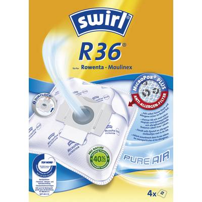 Swirl R36 AirSpace Staubsaugerbeutel 4 St. - Conrad