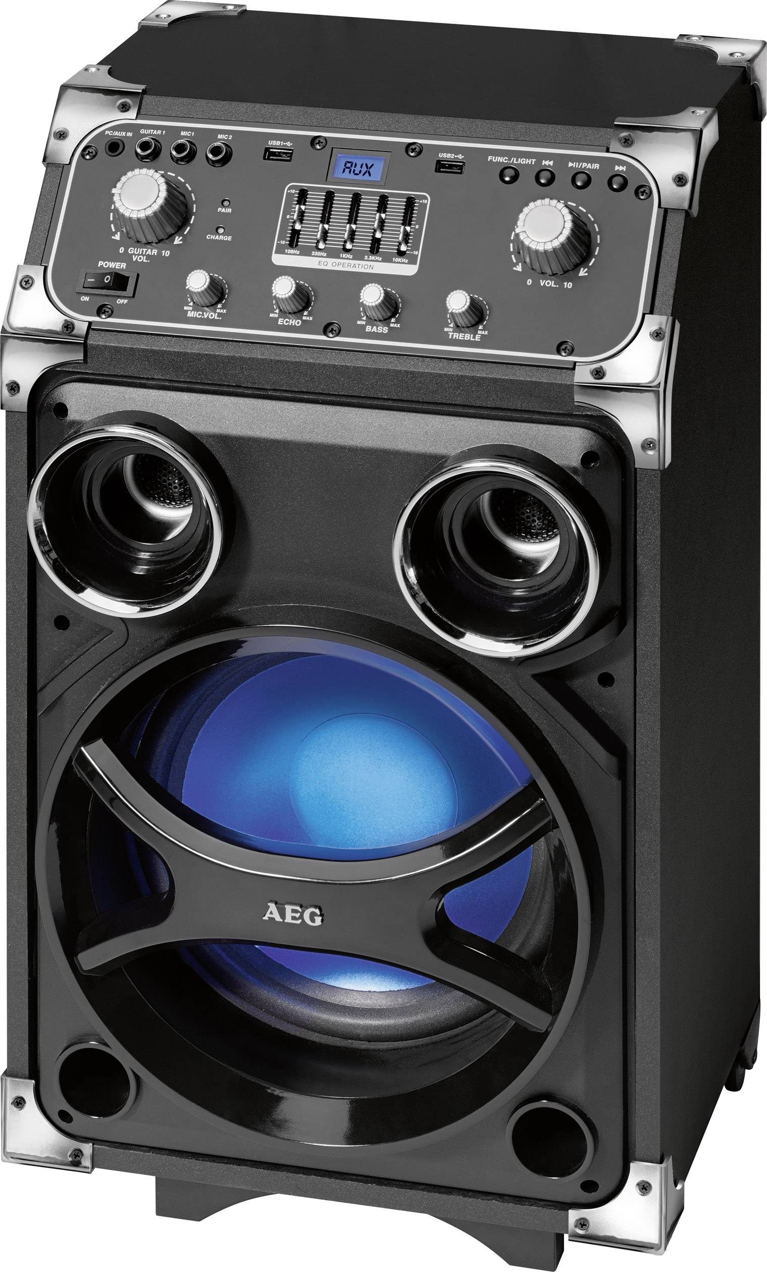 AEG EC4829 Mobiler PA Lautsprecher 21 cm 8.4 Zoll 1 St.-4