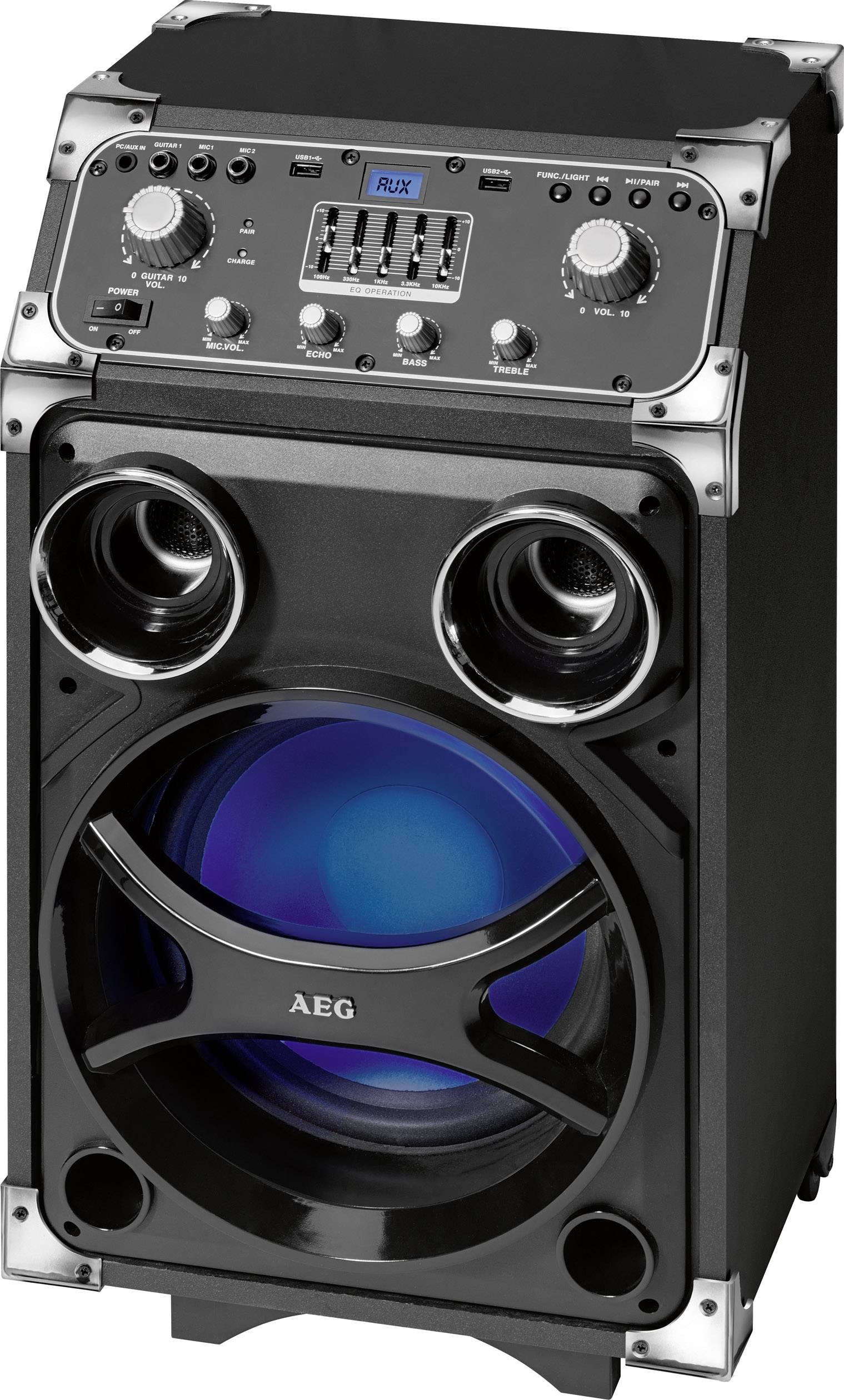AEG EC4829 Mobiler PA Lautsprecher 21 cm 8.4 Zoll 1 St.-5