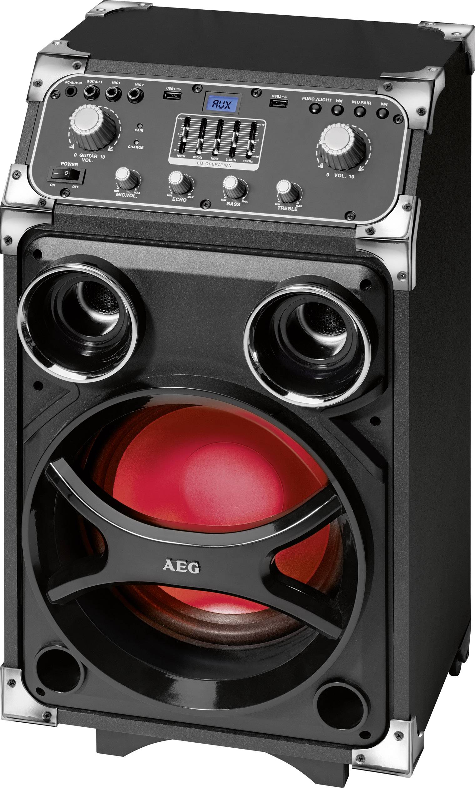 AEG EC4829 Mobiler PA Lautsprecher 21 cm 8.4 Zoll 1 St.-9