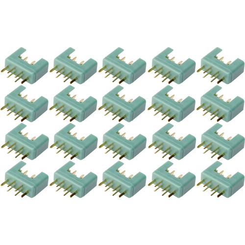 Reely RE-6799056 Akku Stecker MPX vergoldet 20 St.