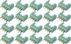 Reely RE-6799056 Akku Stecker MPX vergoldet 20 St.