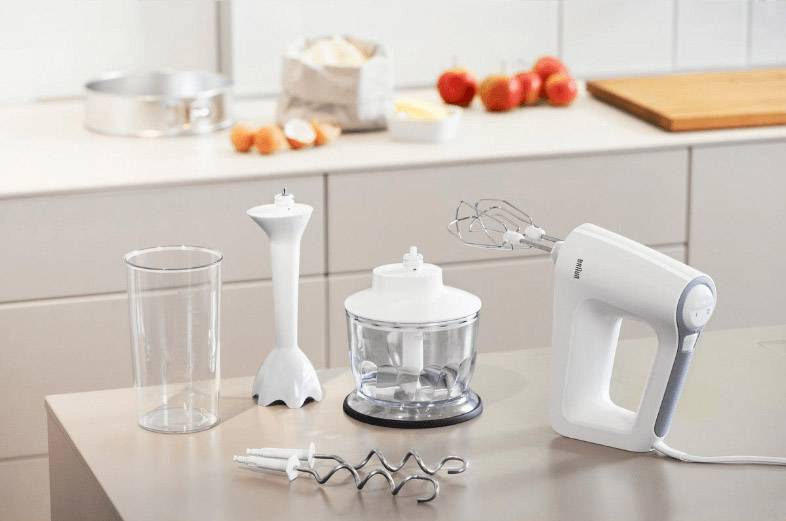 Braun MultiMix 3 HM 3135 WH - Handmixer - 500 W-10