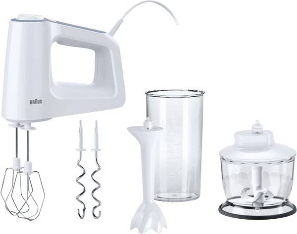 Braun MultiMix 3 HM 3135 WH - Handmixer - 500 W