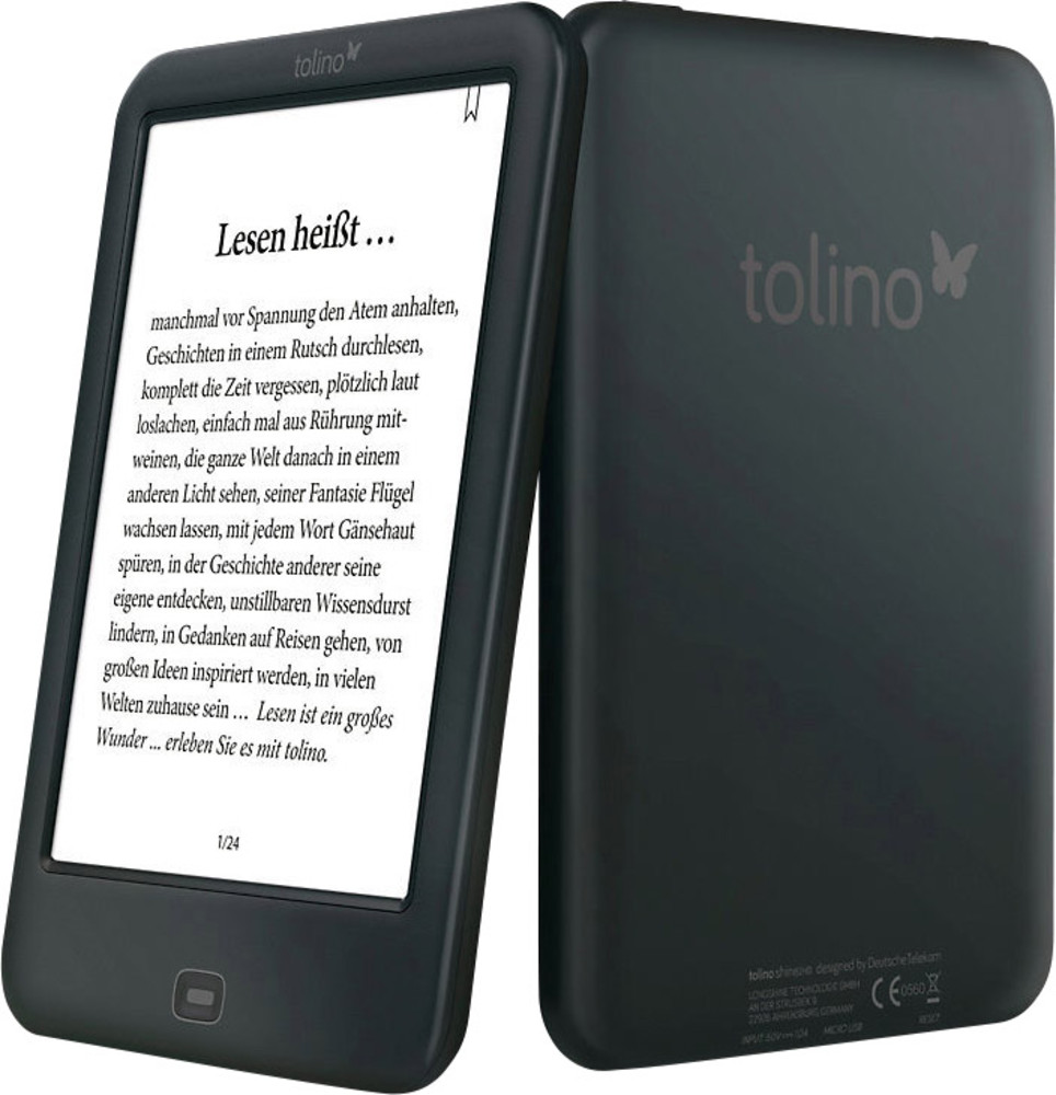 Tolino Shine 2 HD eBookReader 15.2 cm (6 Zoll) Schwarz kaufen