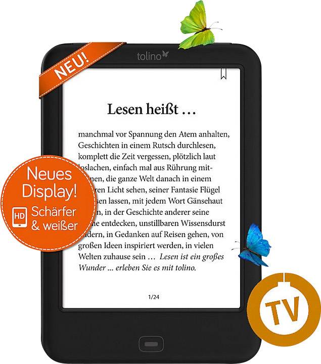 Tolino Shine 2 HD eBook-Reader 15.2 cm (6 Zoll) Schwarz-4