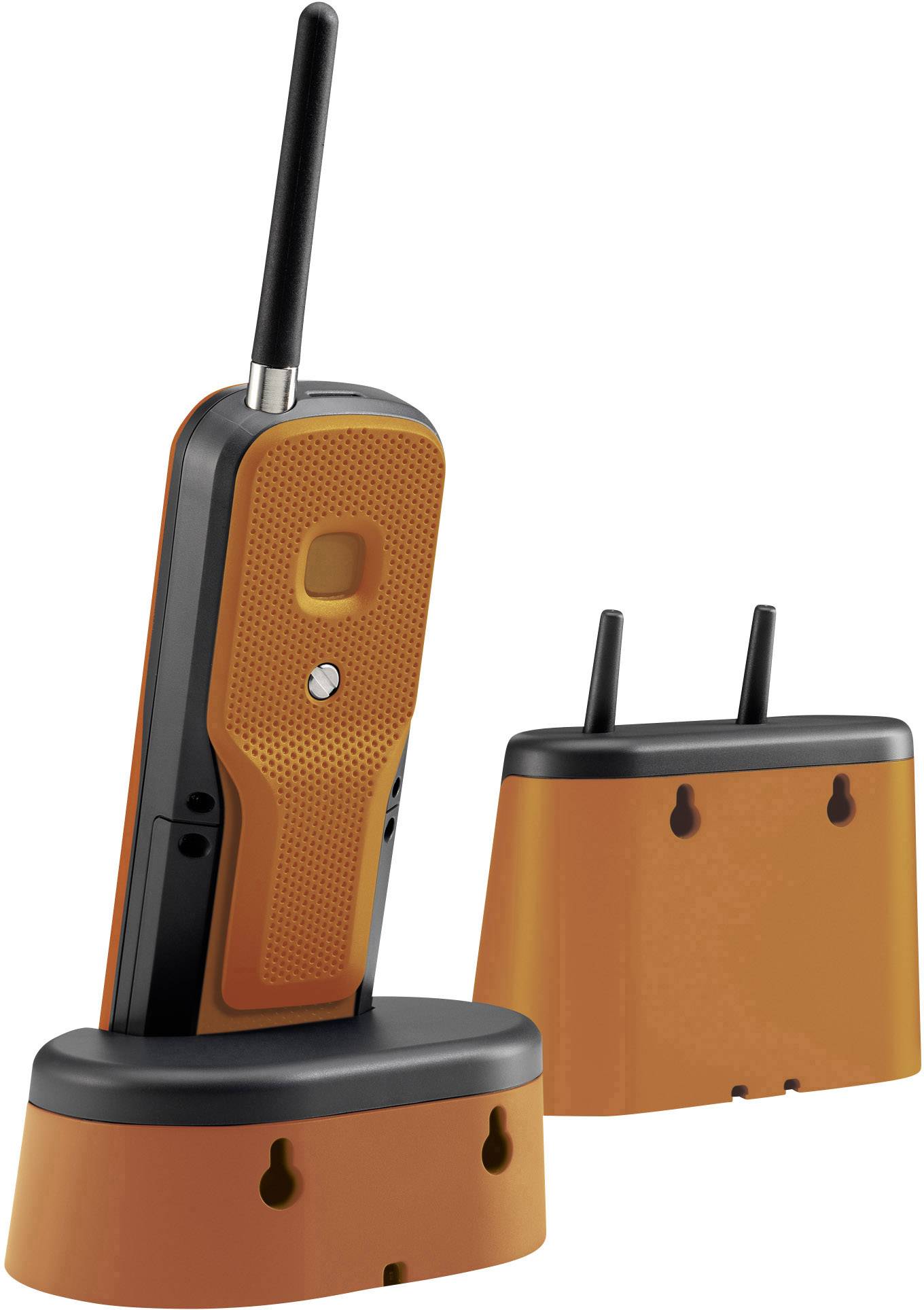 Motorola O201 Dark Grey / Orange-2