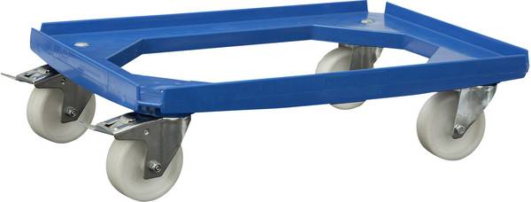 Alutec 05200  Transportroller Kunststoff  Traglast (max.): 250 kg 610 mm x 410 mm  Anzahl Lenkrollen 4