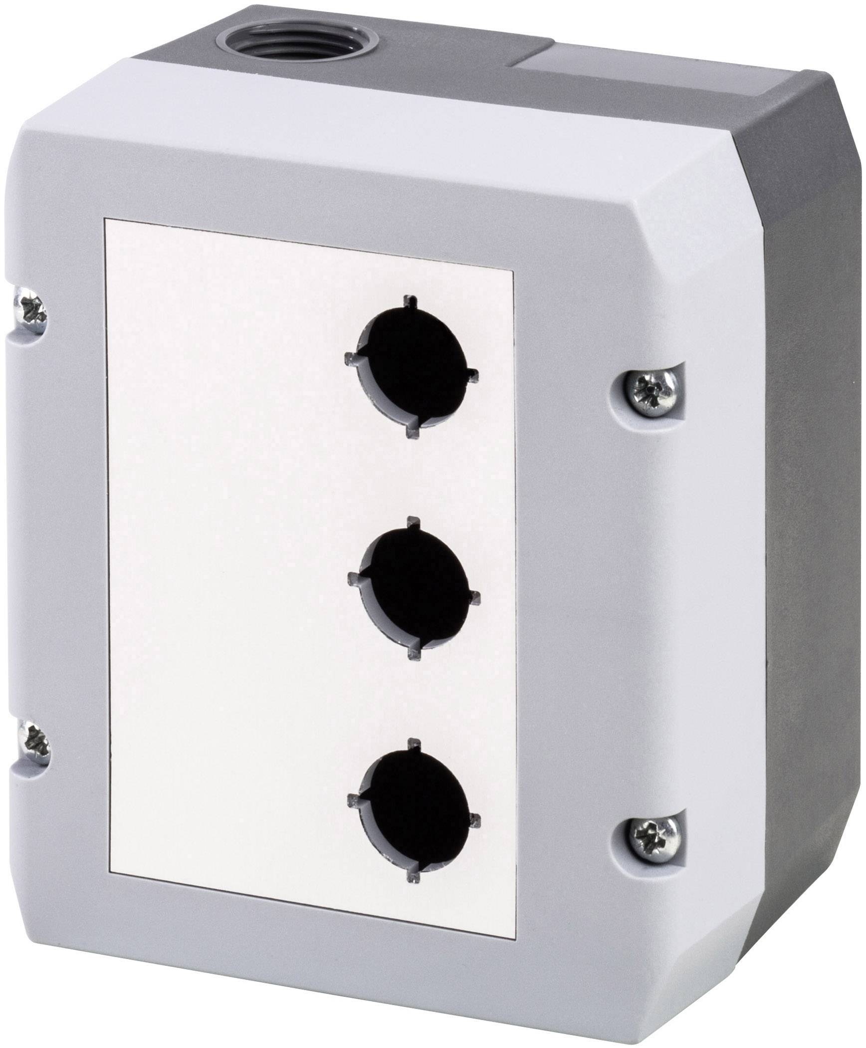 Schlegel DIRL3V-R16 DIRL3V-R16 Leergehäuse (L x B x H) 100 x 115 x 74 mm Ohne Grau 1 St.
