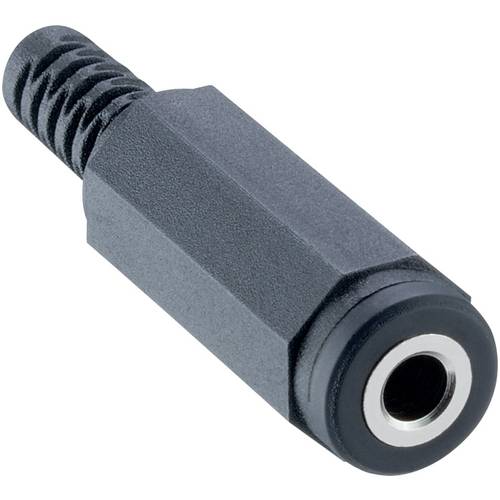 Thumbnail - Lumberg 1522 02 Klinken-Steckverbinder 3.5 mm Buchse, gerade Polzahl: 2 Mono Schwarz 1 St.