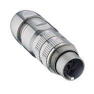 LUMBERG DIN-Rundsteckverbinder Stecker, gerade Polzahl: 8 Silber Lumberg 033200 08-1 1 St.