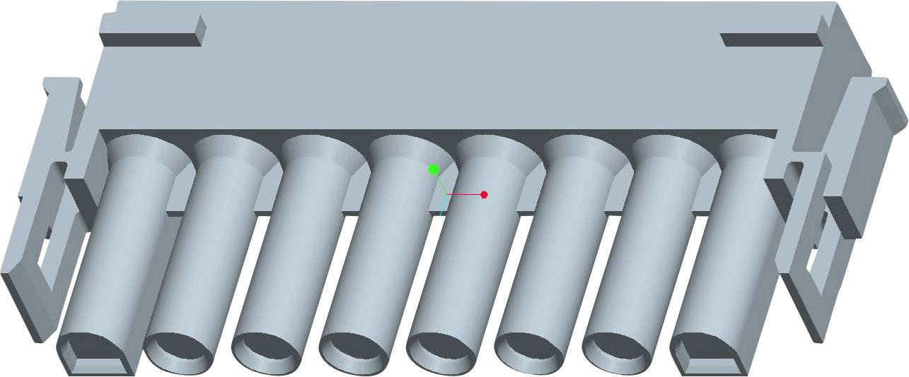 TE Connectivity Buchsengehäuse-Kabel Universal-MATE-N-LOK Polzahl Gesamt 8 926301-3 1 St.