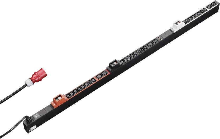 Rittal PDU managed 32A/3P CEE 24xC13 6xC19 schwarz Slave