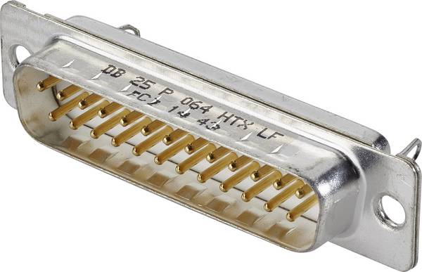 FCI D-SUB DB25P064HTXLF D-SUB Stiftleiste 180 ° Polzahl: 25 Lötkelch 1 St.