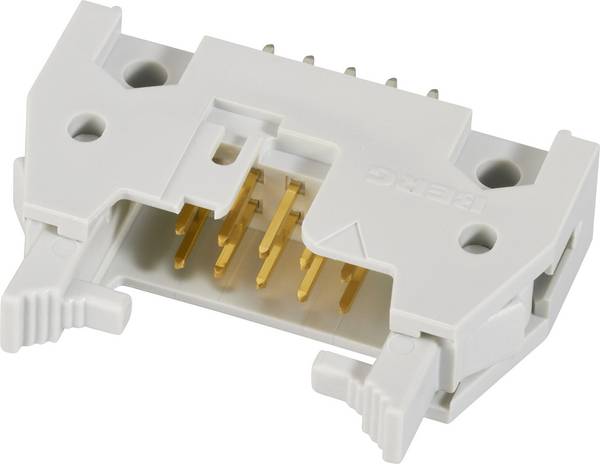 FCI 71918-220LF Pfosten-Steckverbinder mit Auswurfhebel kurz Rastermaß: 2.54 mm Polzahl Gesamt: 20 Anzahl Reihen: 2 1 St.
