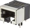 FCI Modular jacks RJ45-Einbaubuchse 92250-088LF Buchse, Einbau horizontal Pole: 8P8C Metall 1 St.