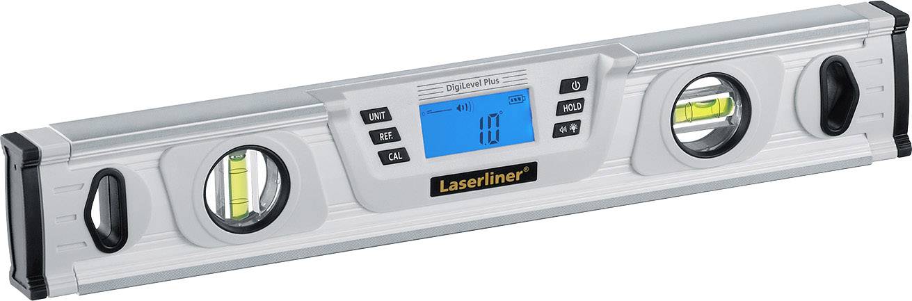 LASERLINER Digitale Wasserwaage 40 cm 180 ° Laserliner DigiLevel Plus 40 081.250A 1 mm/m Kalibriert