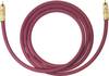 Cinch Audio Anschlusskabel [1x Cinch-Stecker - 1x Cinch-Stecker] 5.00 m Bordeaux vergoldete Steckkontakte Oehlbach NF 214 SUB