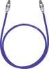 Toslink Audio Anschlusskabel [1x Toslink-Stecker (ODT) - 1x Toslink-Stecker (ODT)] 0.50 m Blau Oehlbach XXL® Series 80