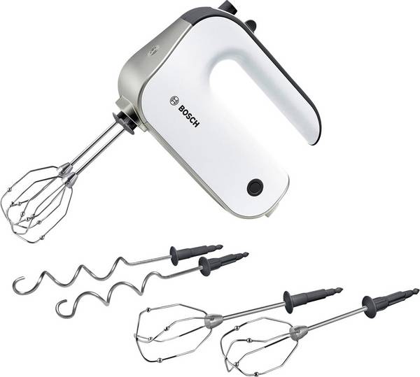 Bosch MFQ 4835 Handmixer 575 W weiß 575Watt 5Speed TurboSpeed Super Silent