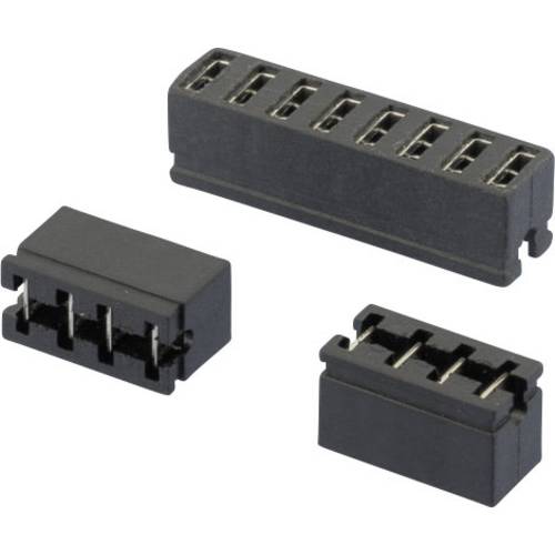 TRU COMPONENTS TC-073065-05-10-00 TC-073065-05-10-00 Kurzschlussbrücke Rastermaß: 2.54 mm Polzahl je Reihe:5 Inhalt: 1 S...