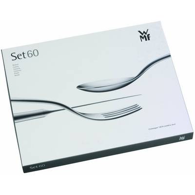 WMF Palma 60-teilig Besteck-Set 60er Set Edelstahl Silber 12.7291.9991-0