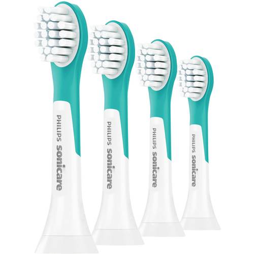 Thumbnail - Philips Sonicare for Kids 4+ Aufsteckbürsten für elektrische Zahnbürste 4 St. Hellgrün, Weiß