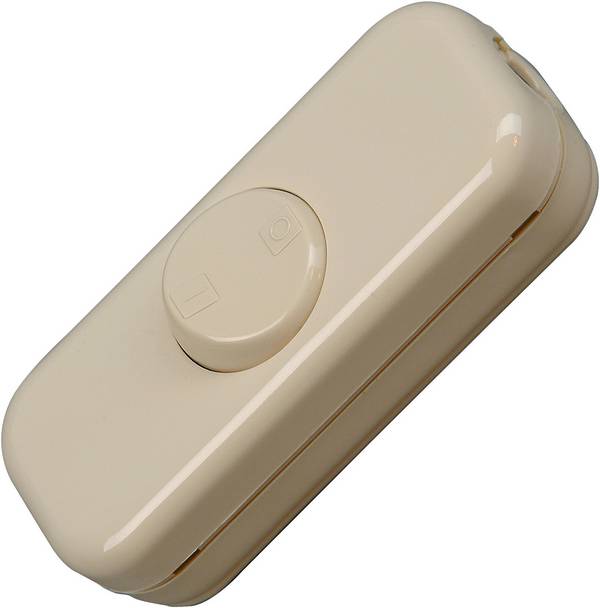 Kopp 193601008 Schnurschalter Weiß 1 x Aus/Ein 10 A 1 St.
