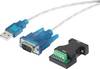 Renkforce USB 1.1 Adapter [1x D-SUB-Stecker 9pol., Polklemme - 1x USB 1.1 Stecker A] 0.75 m vergoldete Steckkontakte