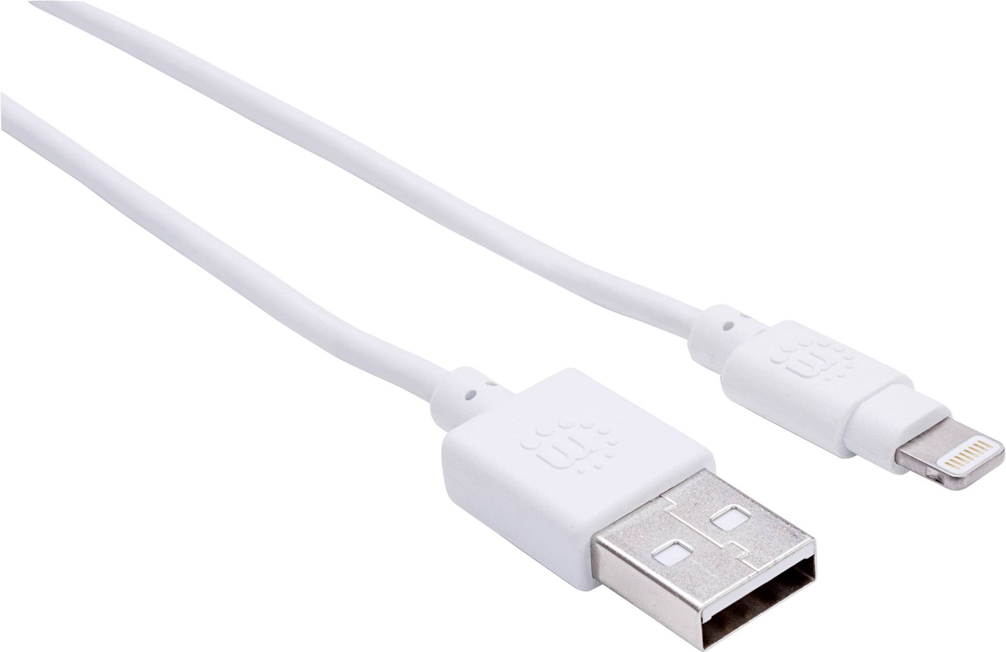 Manhattan iPadiPhoneiPod DatenkabelLadekabel [1x USB 2.0 iPadiPhoneiPod DatenkabelLadekabel [1x USB 2.0 Stecker A
